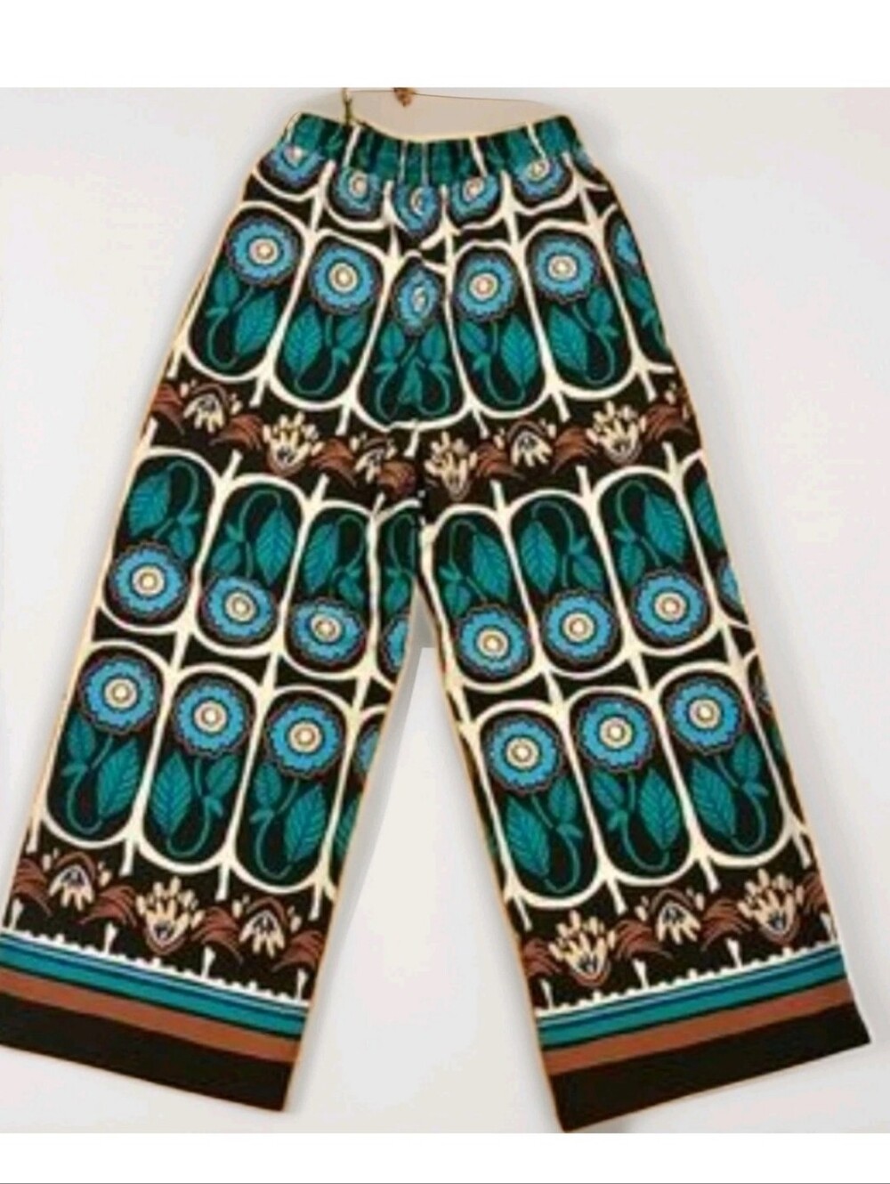 House of Harlow 1960 Revolve Pants Women Sz XS Wide Leg Palazzo 1960 Art Deco
